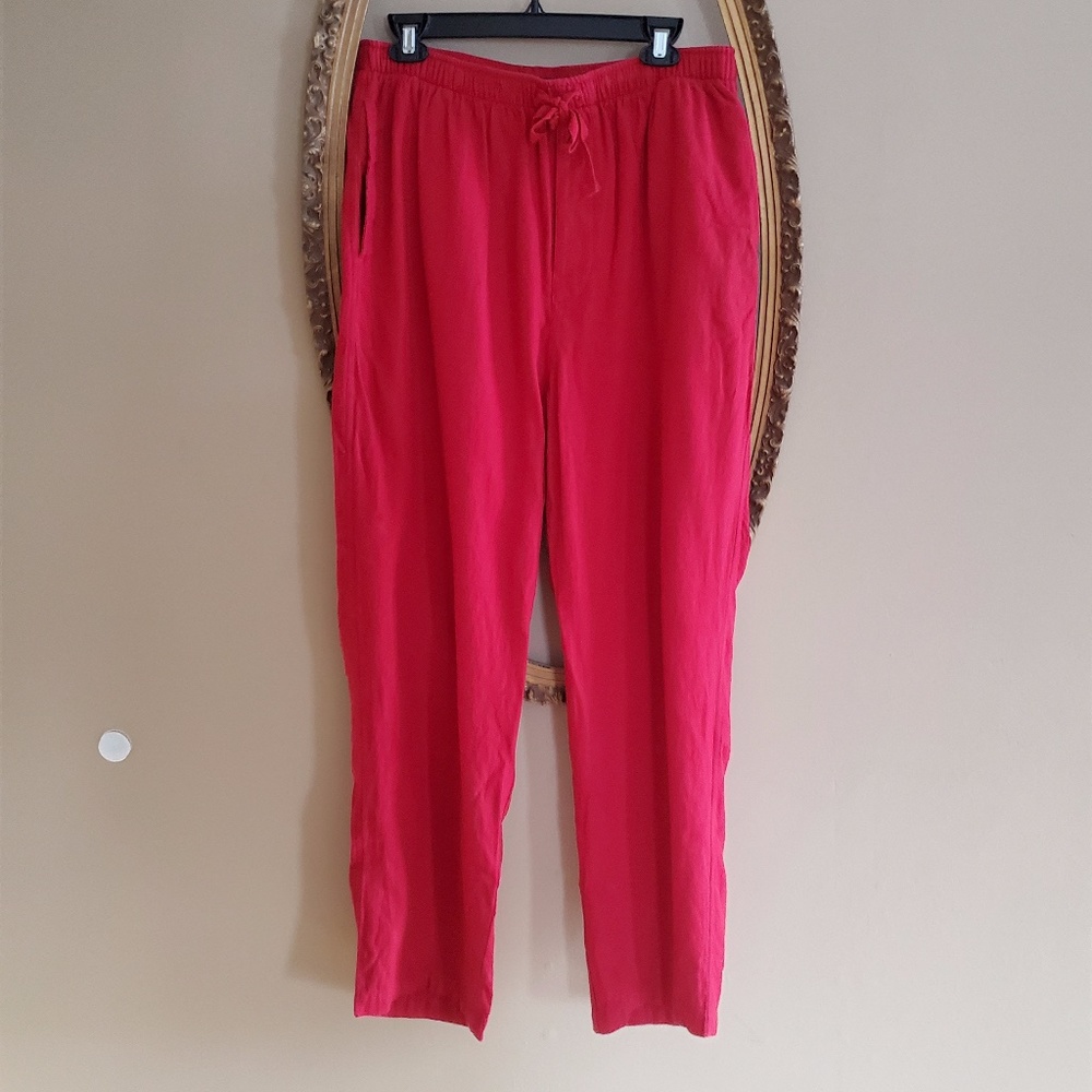 🍄🍄 Pendleton Bright Red Lounge Pants